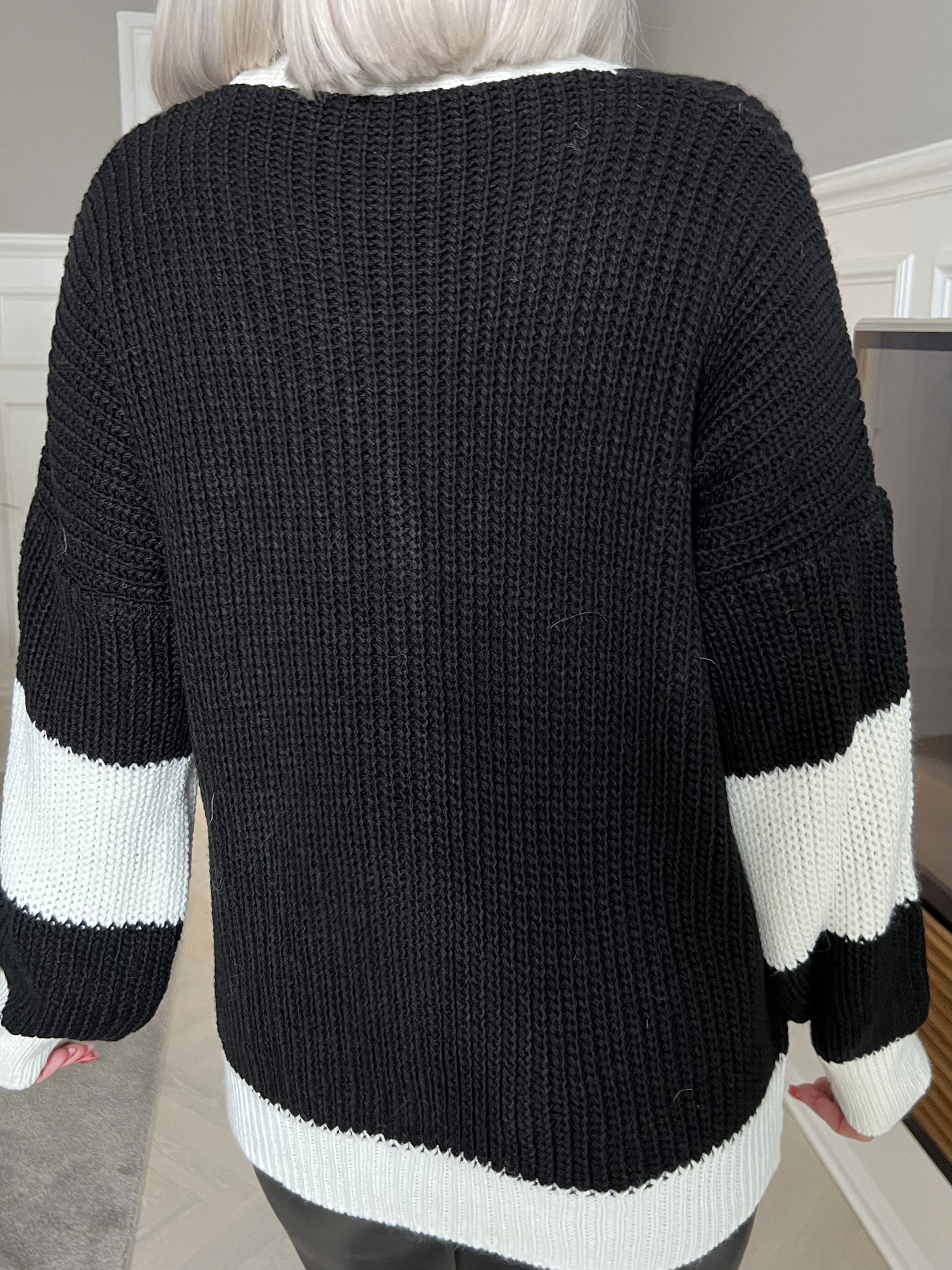 Pauline - Cool cardigan med bogstaver